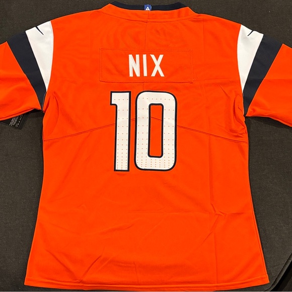 Bo Nix Denver Broncos Nike Women's Game Jersey - Orange
Stitched - Picture 4 of 4